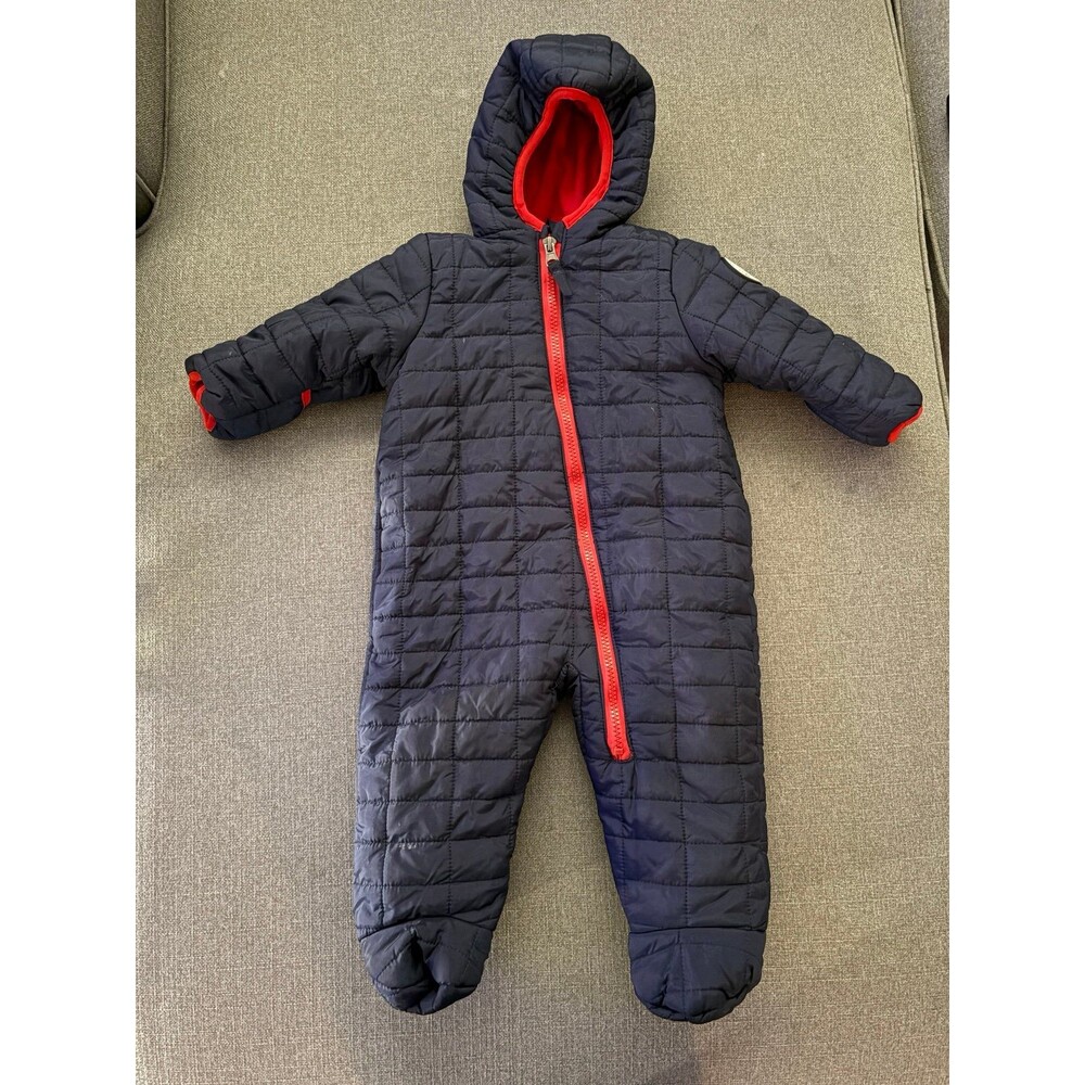 DKNY Snowsuit Puffer Jacket size 6-9M Preowned